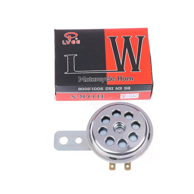 6V/12V Motorcycle Horn 105db Moto Bike Motor Scooter Loud Sound 1 Piece Universal Waterproof Electric Horn LVEE DL70 Series