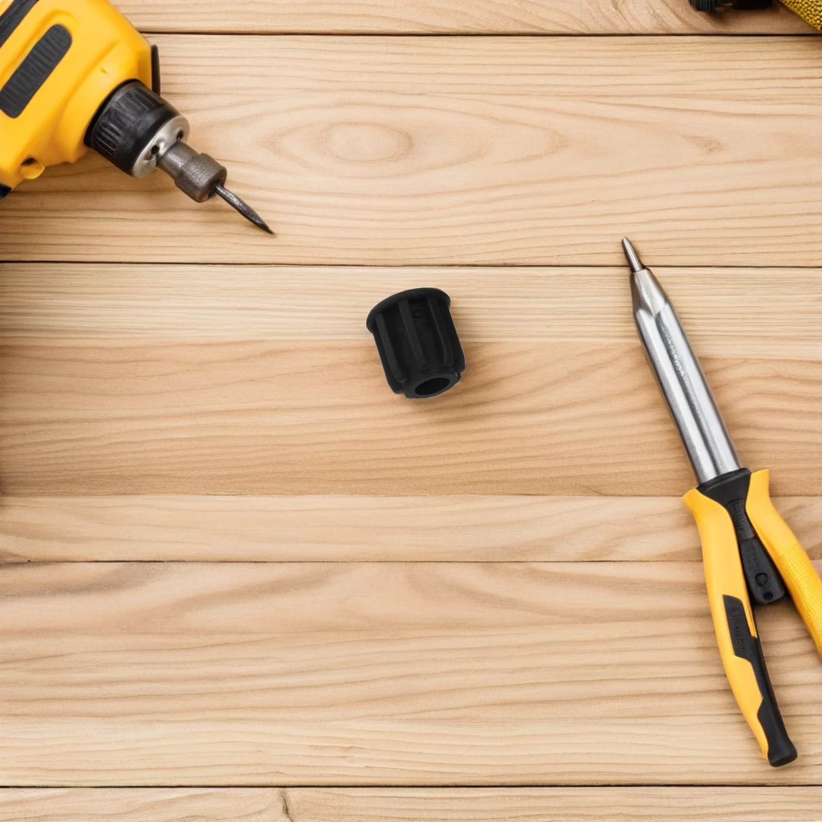 

30Pcs Office Chair Caster Sleeve Inserts Black Plastic Non Slip Thick Furniture Leg Caps Floor Scratch Protection Chair Foot