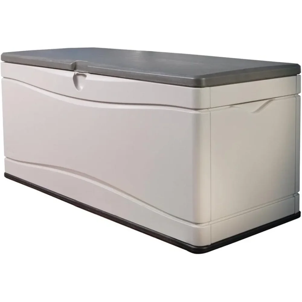 

Large Deck Box, 130 Gallon, The Versatile Design of The Deck Box Even Allows You To Install Interior Dividers or Shelving.