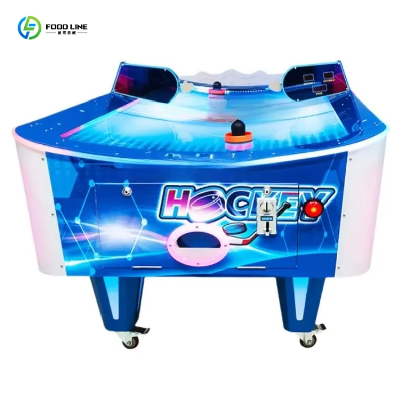 Air Hockey Machine Double Players 110V 220V Coin Op CE Approved Led Scoreboard Home Bar Commercial Customized