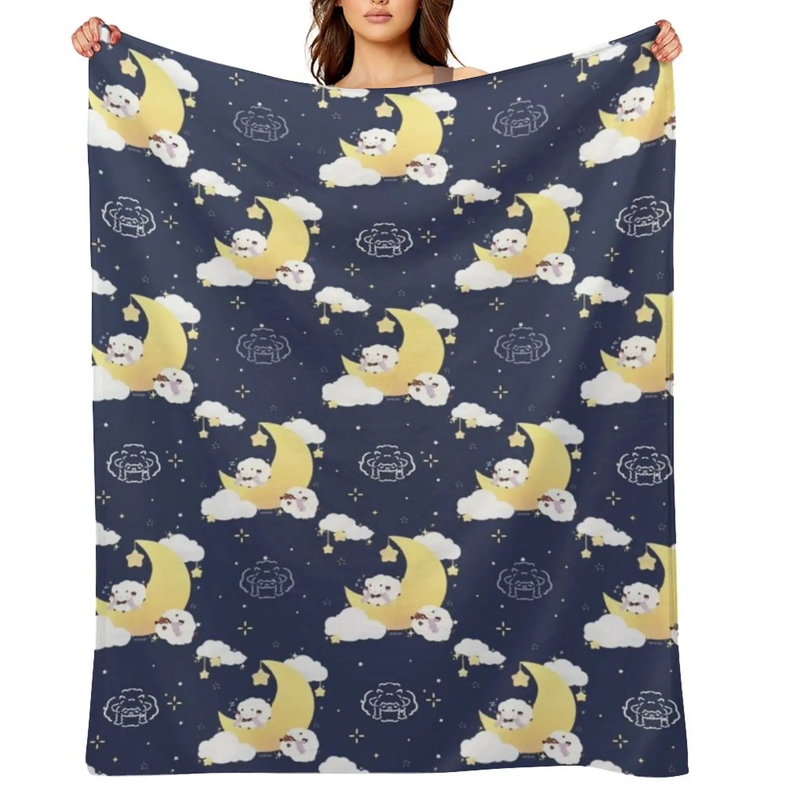 

Dreamy Sheep Throw Blanket Fashion Sofas christmas gifts For Baby Travel Blankets
