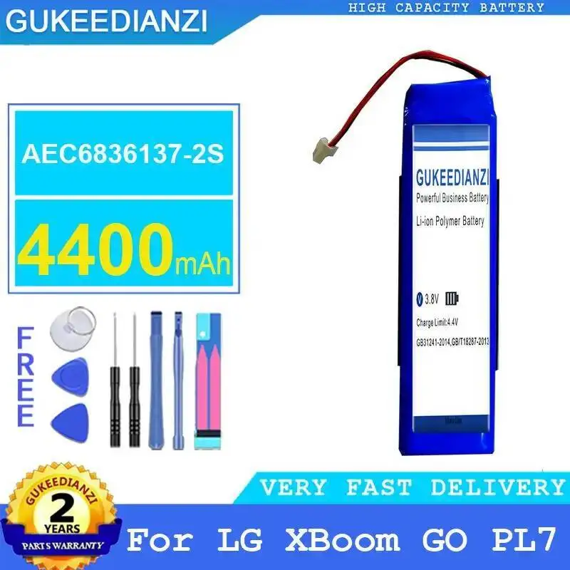 

4400Mah For LG Xboom GO PL7 High Compatibility Bluetooth Speaker Battery AEC6836137-2S