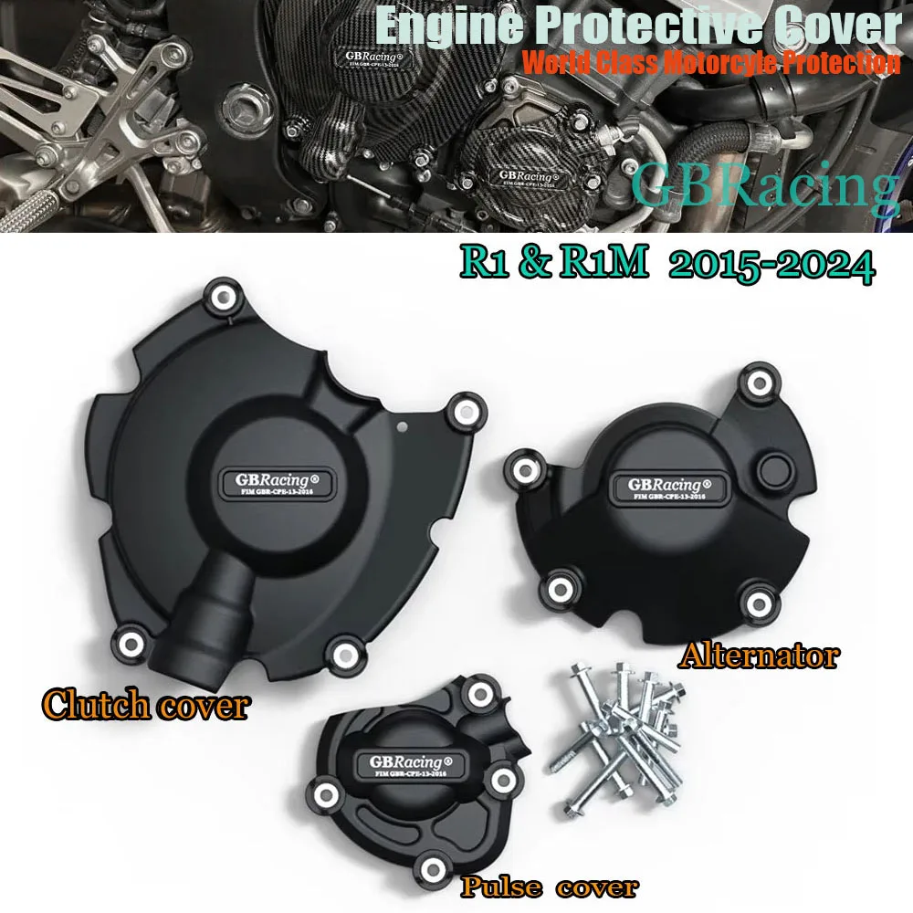 Per Yamaha YZF R1 R1M 2015-2024 Prodotti Premium Protezione motore Protezione accessori moto Prevenzione caduta