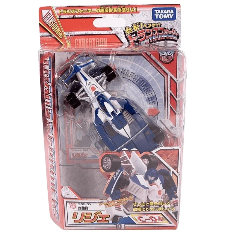 In Stock Takara Tomy Transformers C-04 Mirage Action Robot Models Collectible Figures Birthday Gifts