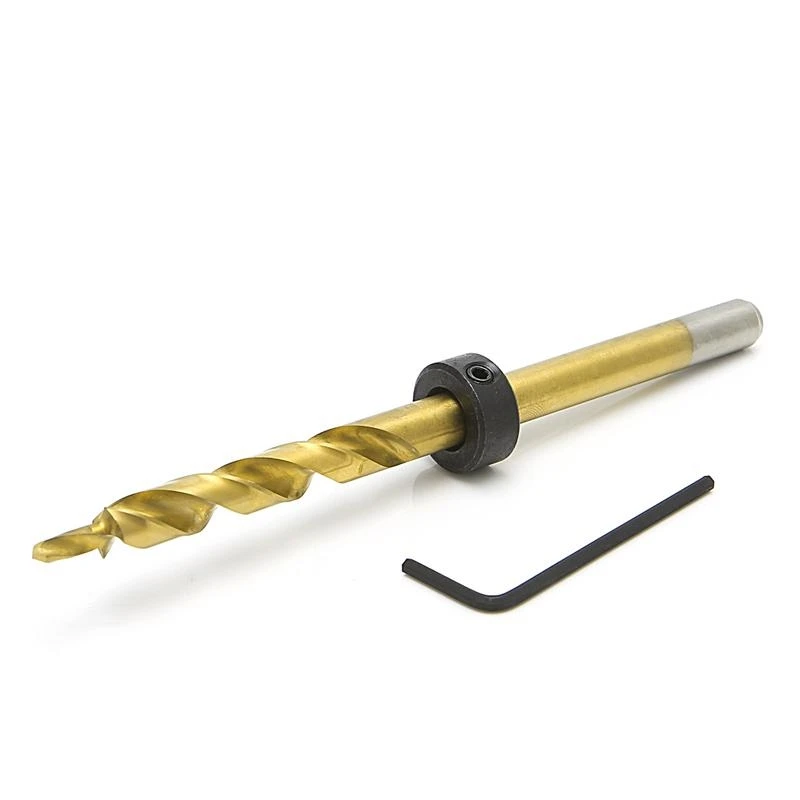 A2UD 9.5mm 포켓 홀 교체 교체 트위스트 스텝 스텝 드릴 비트 수동 스톱 칼라