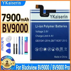 YKaiserin 7900mAh BV 9000 Battery For Blackview BV9000 Pro BV9000pro Phone Batteries Bateria With Gift Tools