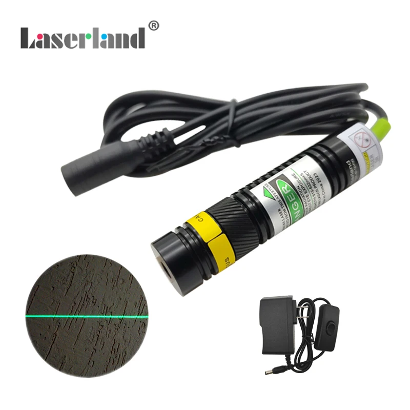 Green Laser Tech 11% ment, Travail de calcul de ligne, Scierie à pierre, Coupe-tissu 1668 515nm