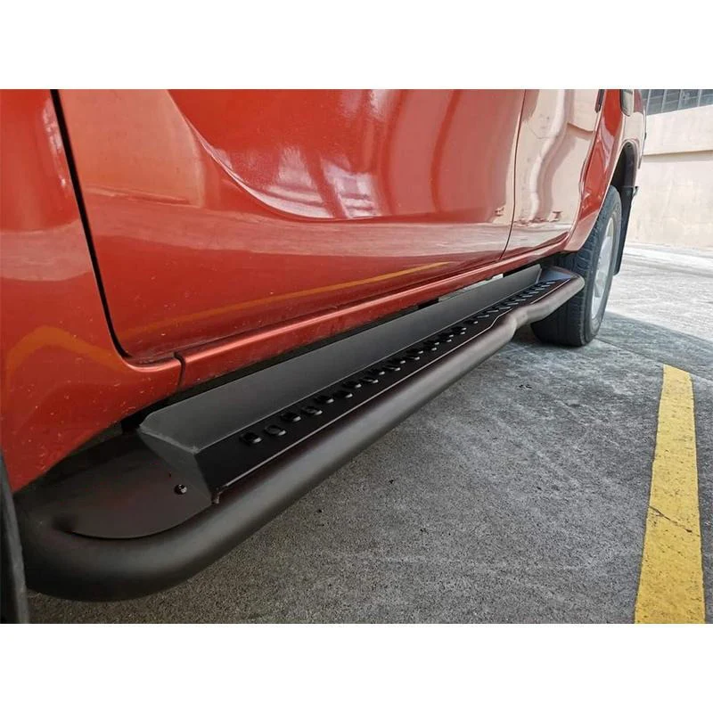 Hot selling Wholesale Black Running Boards Stepboard Replacement ABS Plastic Side Steps For Hilux rocco revo 2016-2021