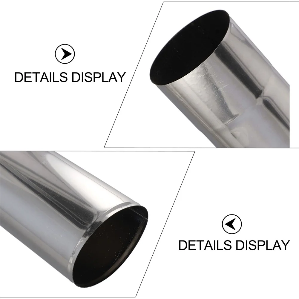 Chimney Liner Built for Durability in High Temperature Flue Environments Stainless Steel Material Fits 6 cm Diameter Pipes