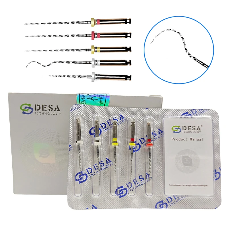 

5Pcs/Pack P3-SR Dental File NiTi Alloy Root Canal Files Dentist Tools Endodontic Files Dental Rotary Files Dentistry Instruments