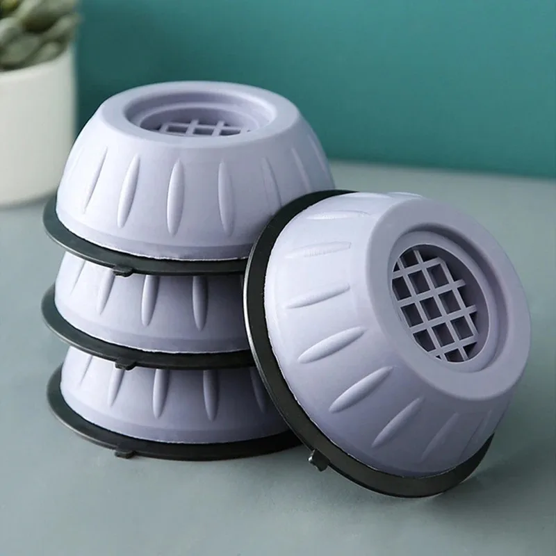 Washing Machine Foot Pads for Anti-Vibration Anti-Walk, Noise Reducing Anti Slip Anti Vibration Rubber Washing Machine Fee