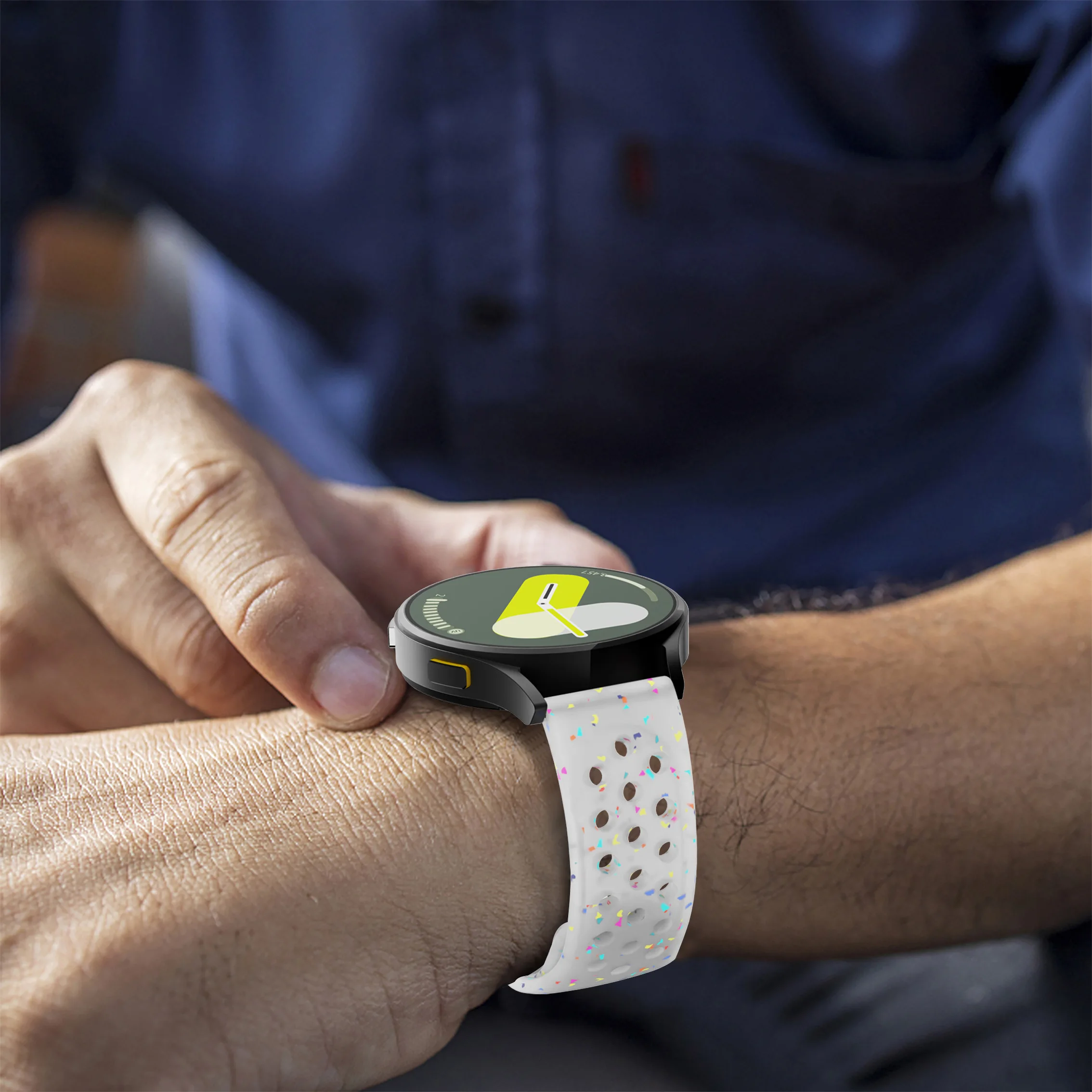 Силиконовый ремешок 18 мм, 20  – обзор и цена Silicone Watch Band 22Mm
