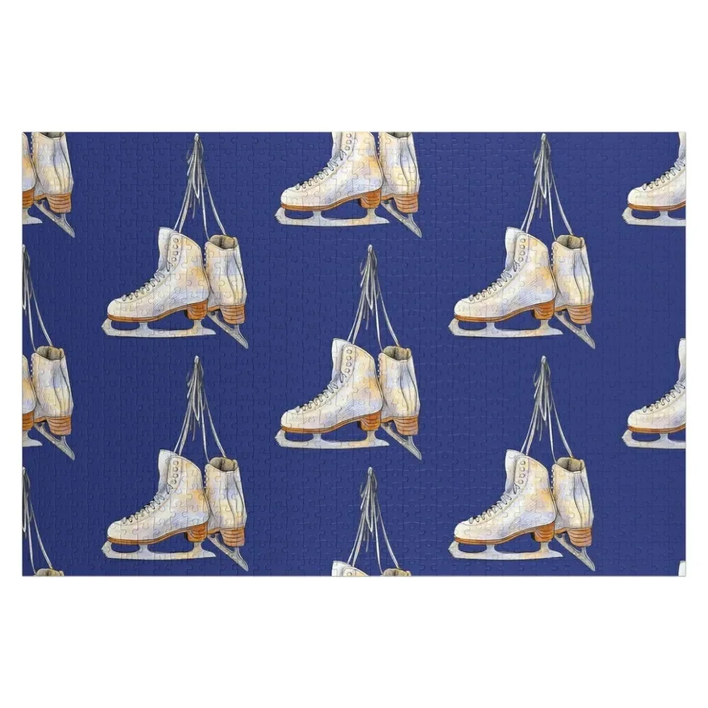 

Пазл-головоломка для взрослых и детей: «Счастливый конькобежец» (фигурный конькобежец), деревянные игрушки-новинки 2022 года