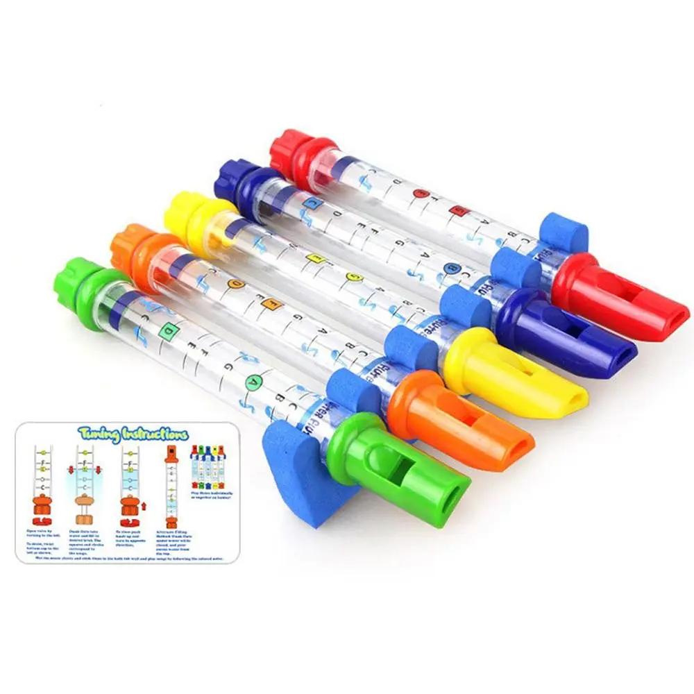 Bath Water Flutes Whistling Bathing Toys Preschool Educational Bath Water Flutes Kids Whistle Boy Girls