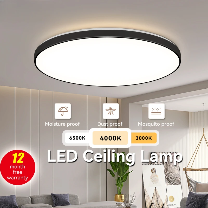 Plafoniera a Led pannello lampadario luci da bagno lustro apparecchi da camera Luminair Hanging per lampada Home Decor Lighting