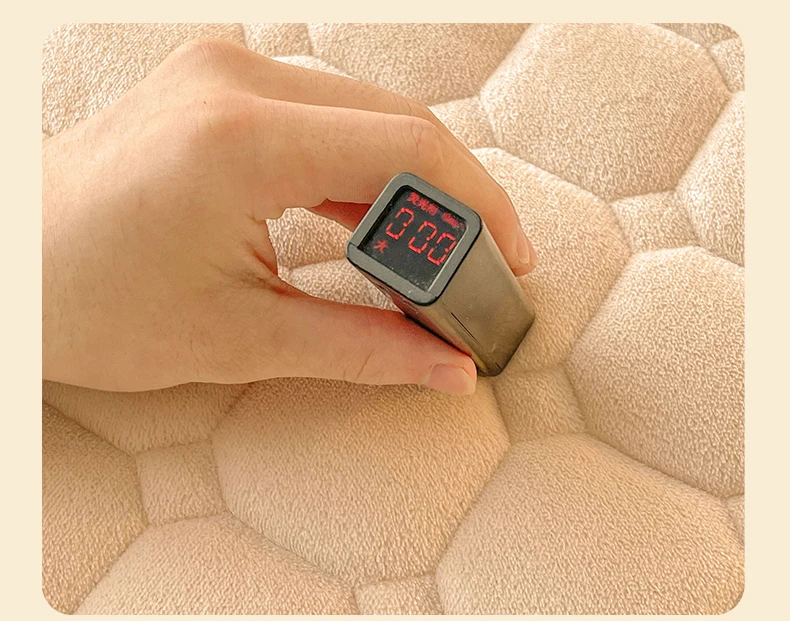 Thickened Warm Milk Fleece Autumn Winter Bed Pad Warmth  Fluffy Cozy Queen Bed Sheet Anti-slip Antistatic King Mattress Toppers