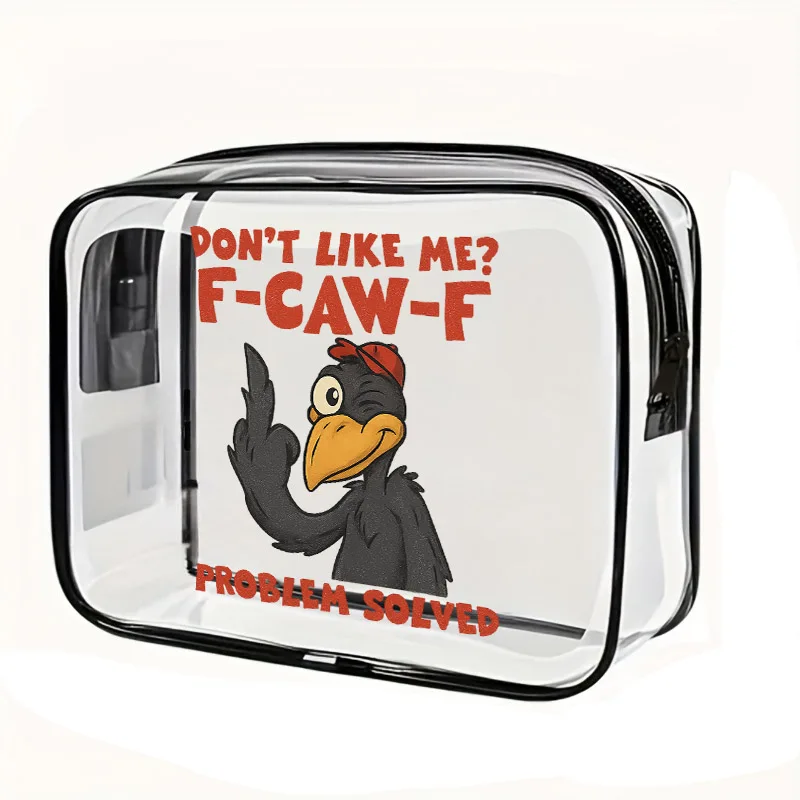 2026 جديد F-CAW-F الدجاج Harajuku الحيوان المرأة حقيبة غسيل PVC وحقيبة مستحضرات التجميل البلاستيكية هدية حفلة رائعة هدية السنة الجديدة هدية عيد ميلاد