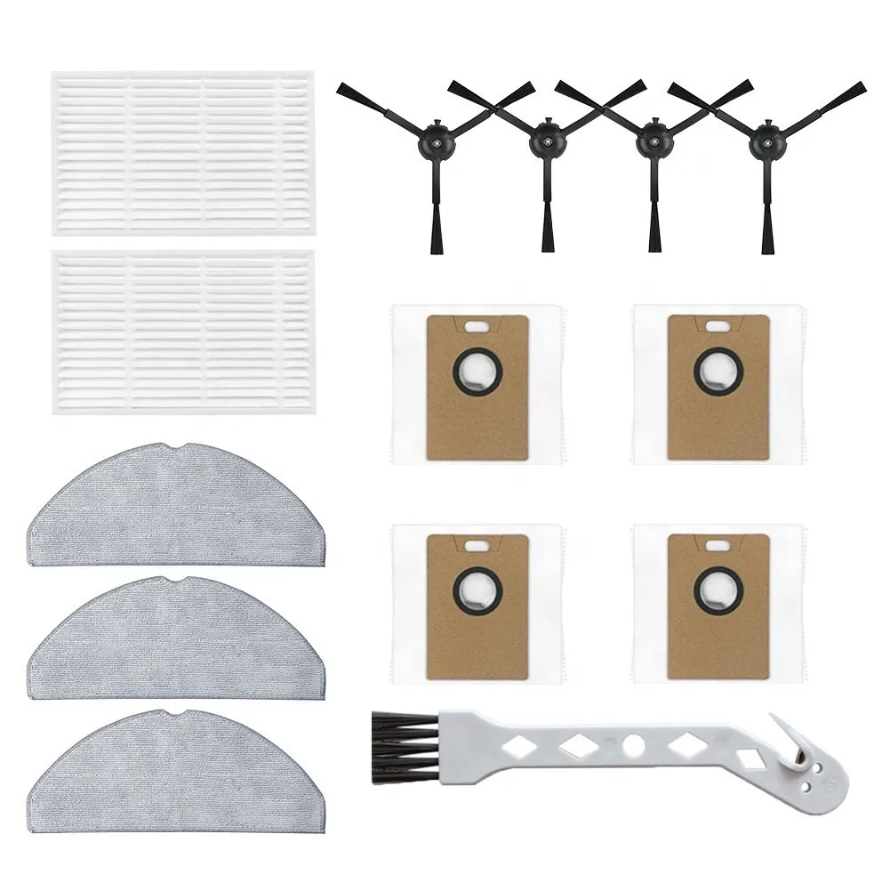 Robot Vacuum Filter Set B40 Robot Vacuum Accessories High Efficiency Filtration for Pet Hair Removal For B40 Robot Vacuum