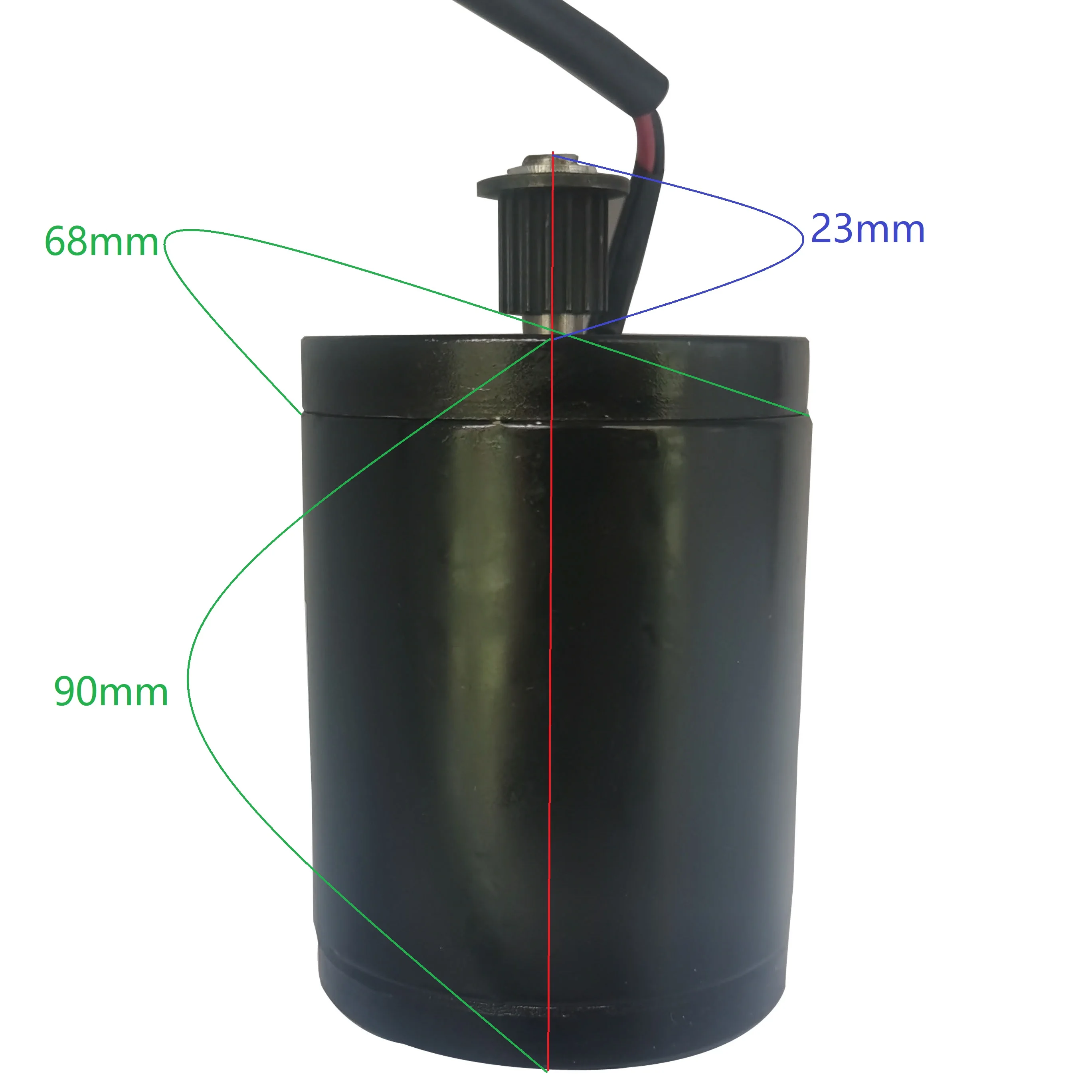 6890 high-power Electric Scooter DC Permanent-magnet Motor 24V 120W brush  Skateboard Engine