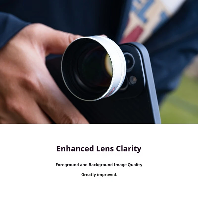 Kase Smartphone Lens: Master-Class 100x Macro Plus—Micro Photography Lens for Flowers, Birds, Insects, and Jewelry