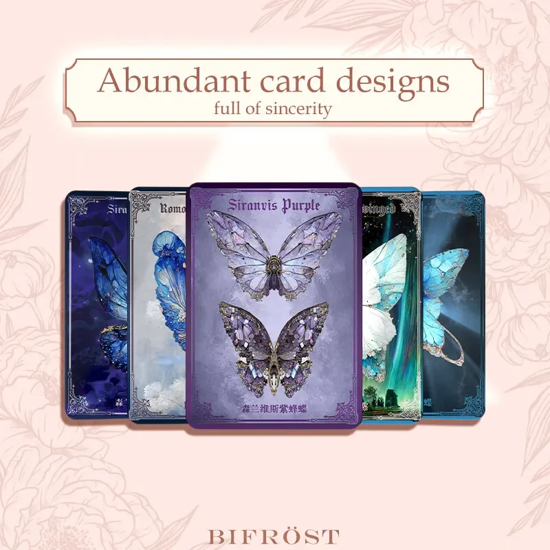 CARDFUN Shimmering Path Butterfly Theme 3D Cards Booster Packs – TCG CCG Collectable Playing Trading Card