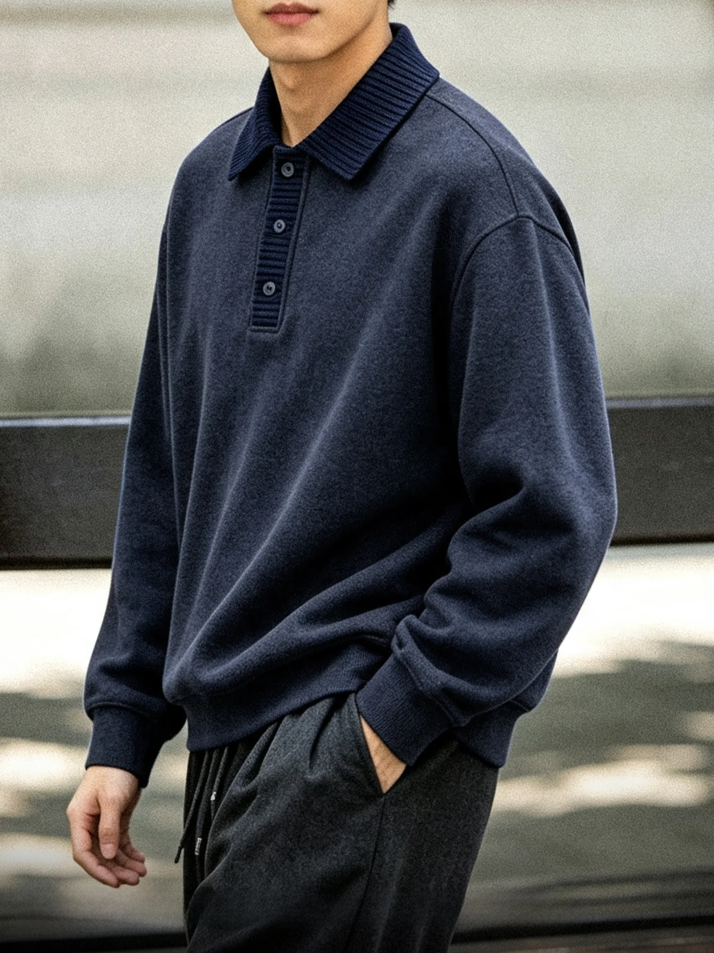 Pants First Old Money Style Hoodie Men's Autumn New Simple Match Long Sleeve Casual Overhead Jacket Loose Fit Youth Popular