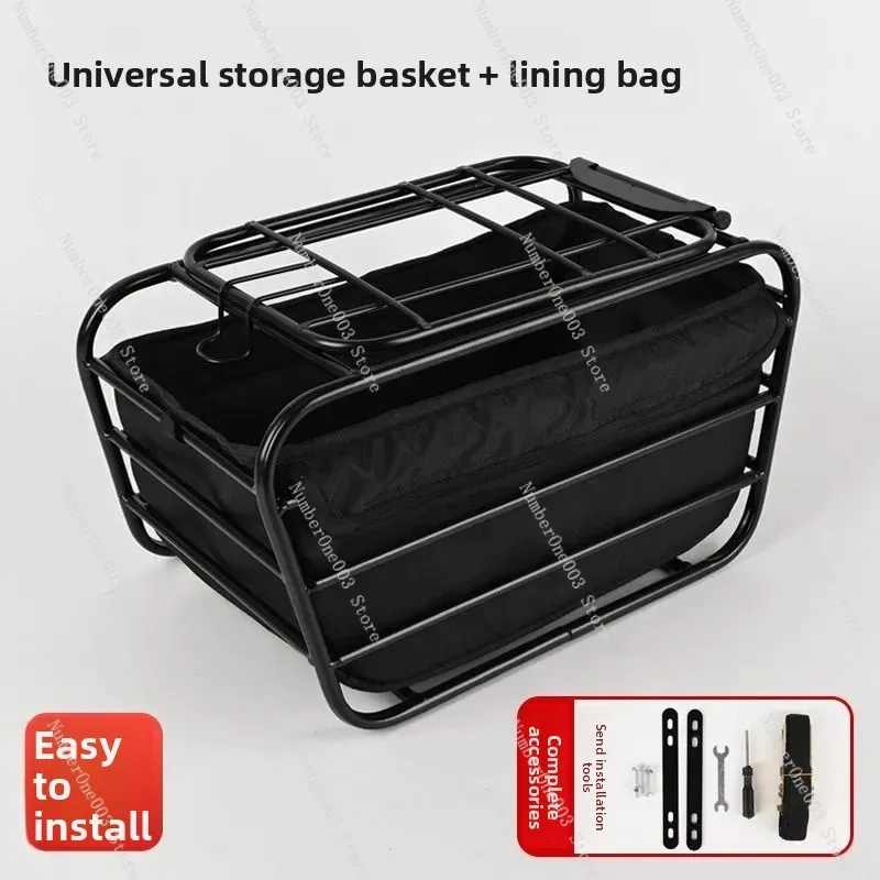 Bicycle Basket With Dog Artifact Mountain Bike Rear Seat Rack Pet Seat Bicycle Dog Car Basket Extra Large Universal Frame