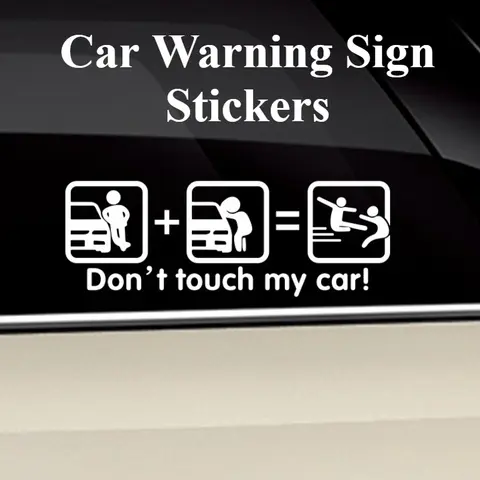 10 best sales dont touch my car - №10