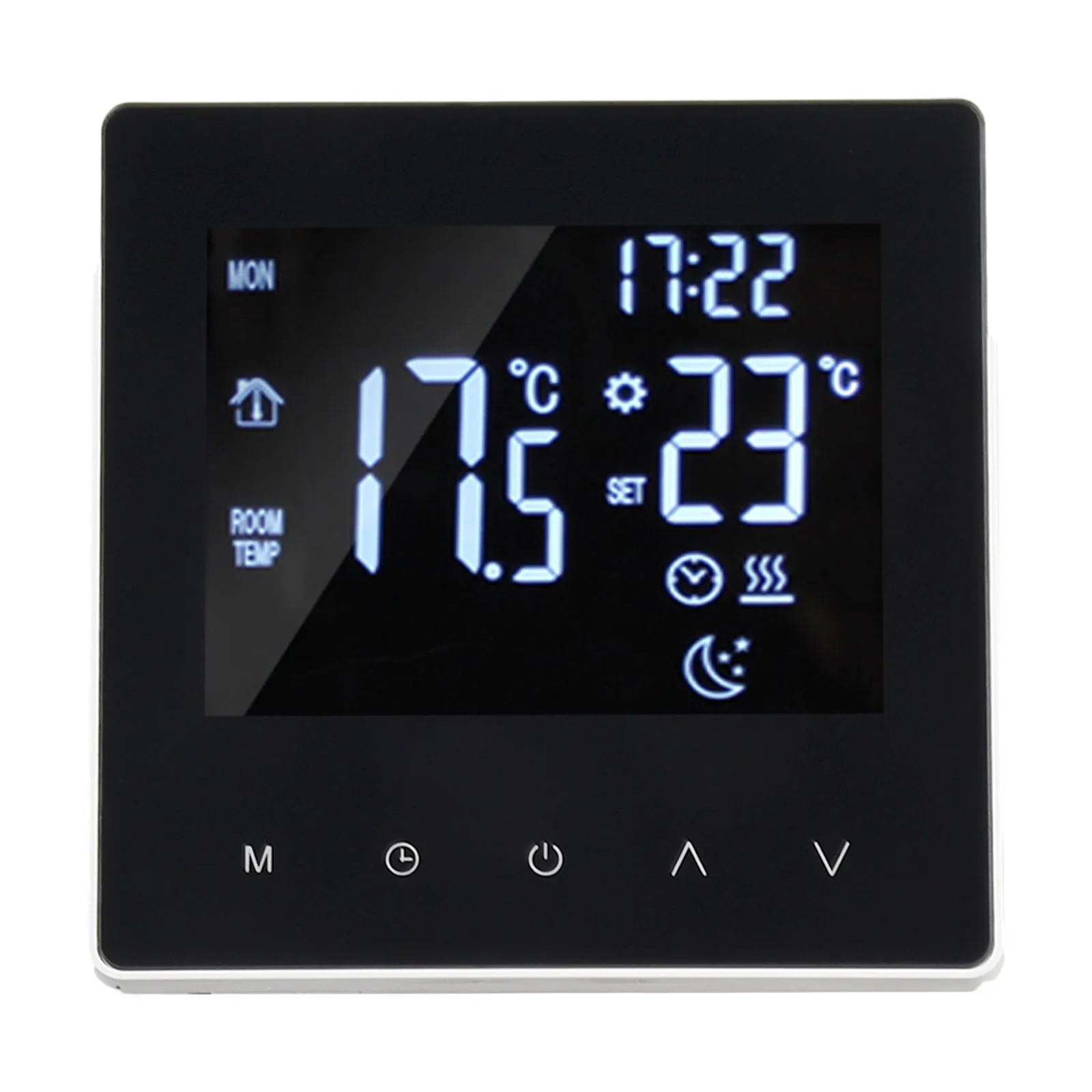Digital For Smart Thermostat 86x86mm WiFi App Control For Electric Floor Heating Water Boiler Weekly Programmable Temperature