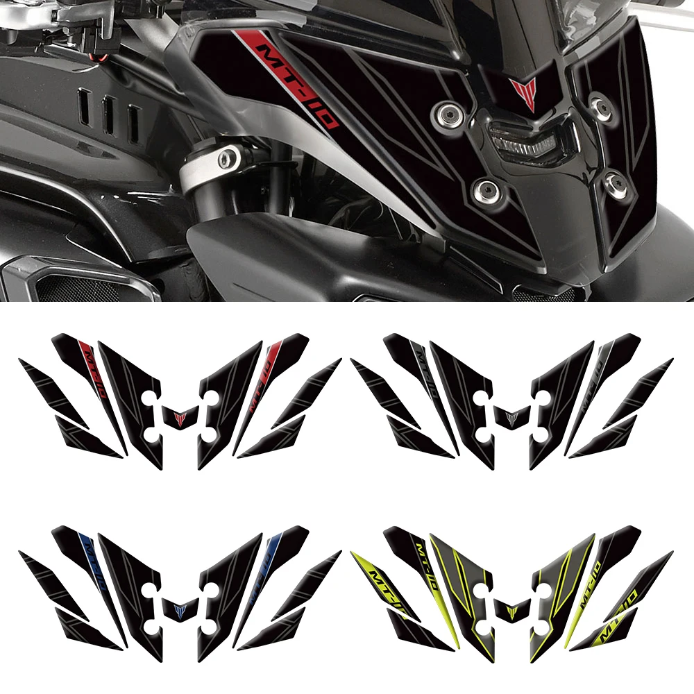

3D Gel Front Fairing Protection Sticker For MT10 FZ MT-10 mt10 2016 2017 2018 2019 2020 2021 Motorcycle Rear Fairing Decal