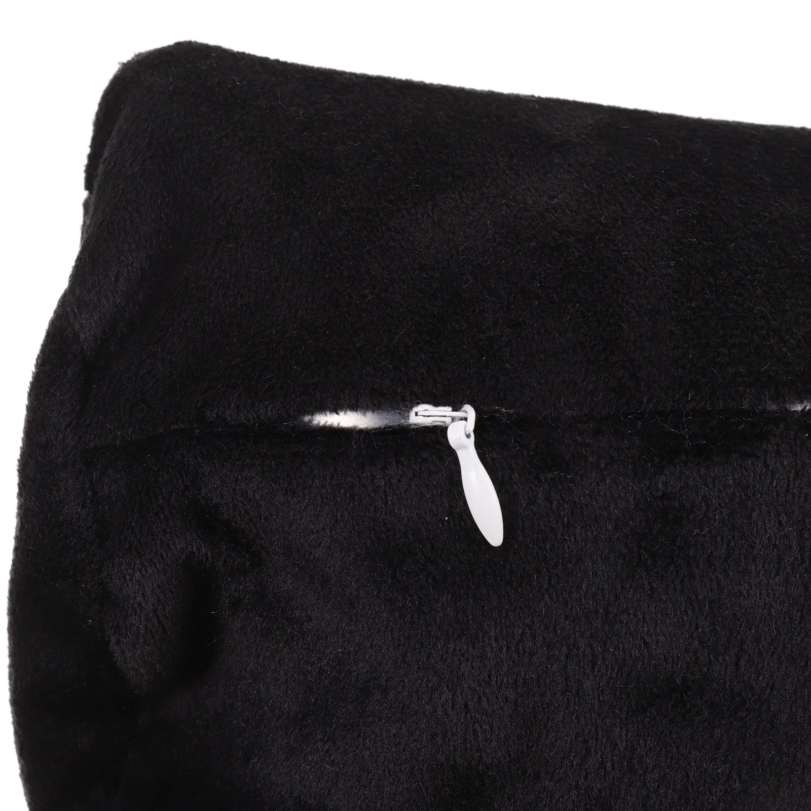 Car Cylinder Pillow Cover, Water Crystal Fabric Neck Pillowcase for Car Seat Headrest, Reusable Interior Decoration