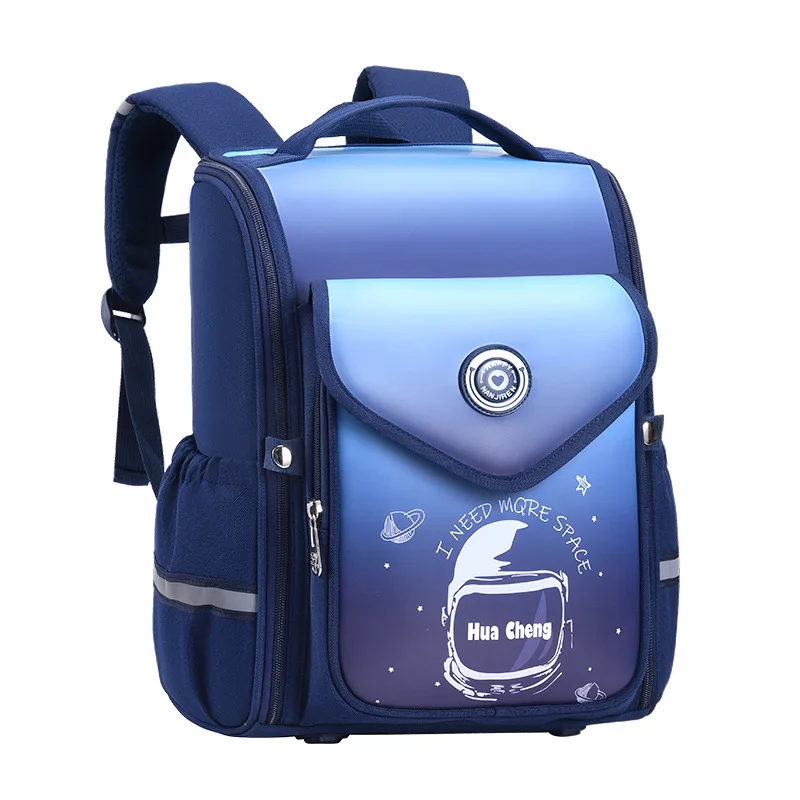 New Children 1-5 Grade School Backpack For Boys Girls Orthopedic Antifreeze 3D Unicorn School Bags Boy Cartoon Mochila Escolar