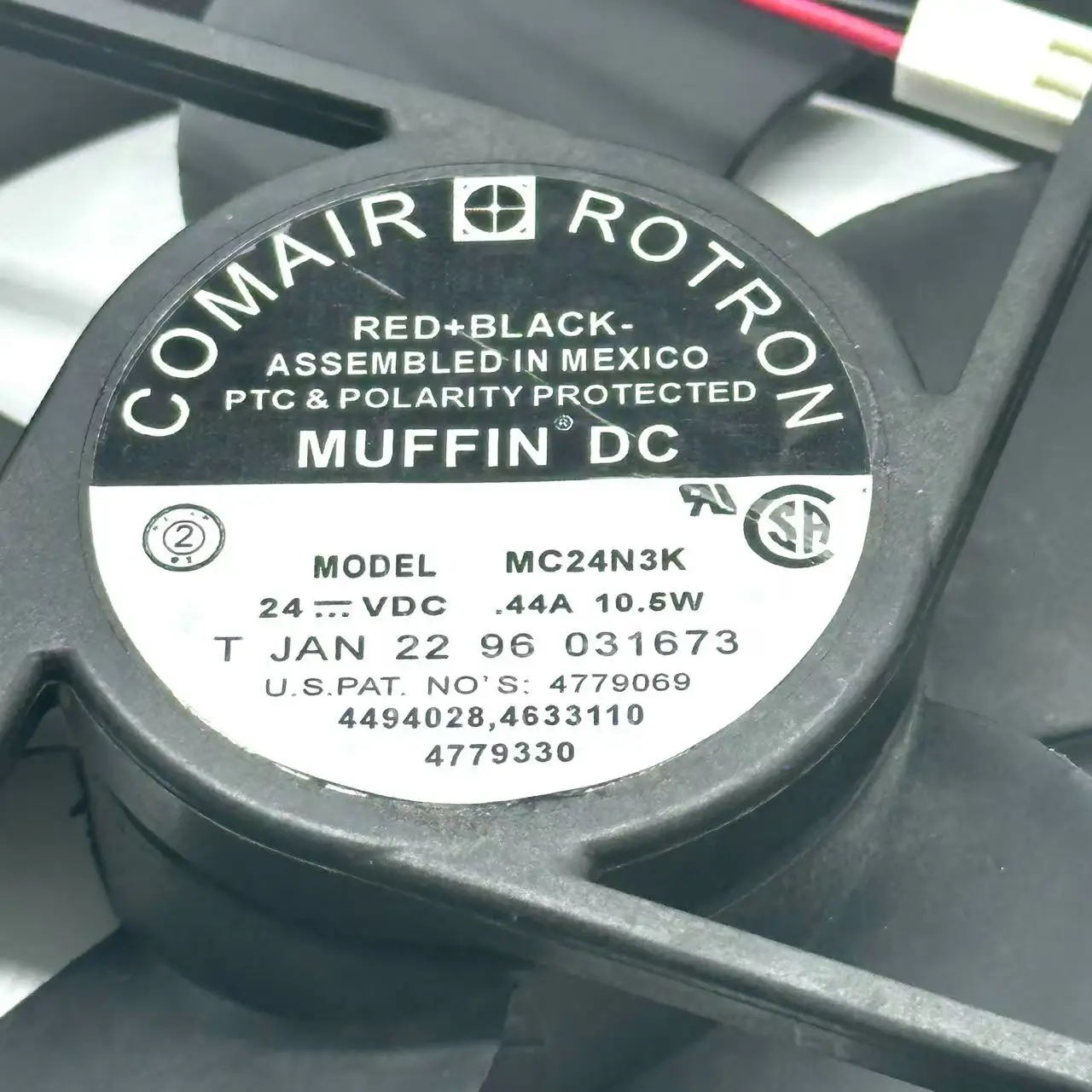 COMAIR R0TRON MC24N3X DC 24V 0.44A 120x120x32mm 2-Wire Server Cooling Fan