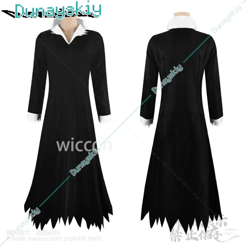 

COSda@Yhwachh Cosplay Anime BLEAA Costume Long Black Gothic Wizard Suit Handsome Fashion Uniform Wigs Cos Halloween Party Custom