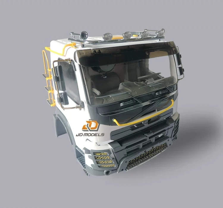 JDMODEL JDM-110 1/14 RC FMX Truck Cab Body Shell Unpainted/Painted for Engineering Dump Mud Truck