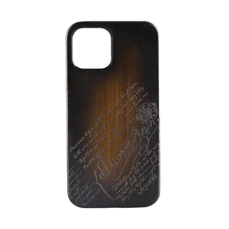 Apple full series 13 series 14 series 15 series genuine leather hand-wiped phone case