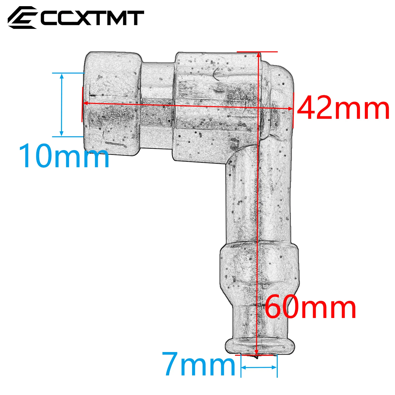 1Pcs Motorcycle ATV Modified Rubber Spark Plug High Pressure Cap For KTM Kawasaki Honda Yamaha Suzuki Dirt Bike Universal Parts