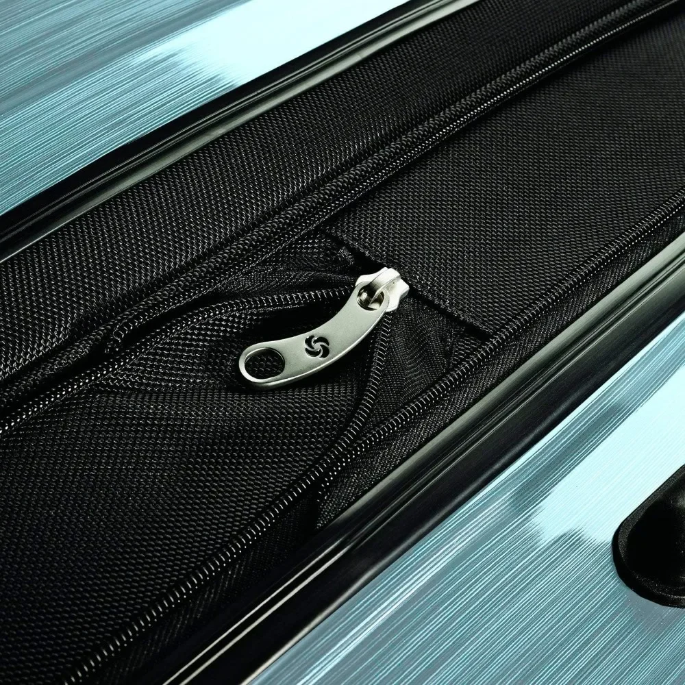 Carry-On Spinner Luggage with Hardside, Ice Blue, 20-Inch, Lightweight and Durable for Travel