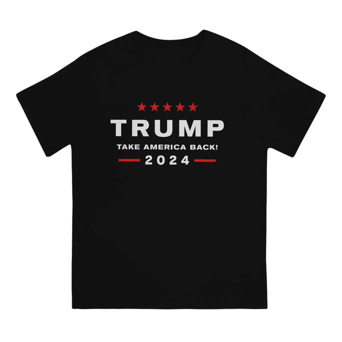 Donald Trump 2024 Take America Back Election The Return Men's T Shirt I support trump Vintage Tee Shirt Short Sleeve Round