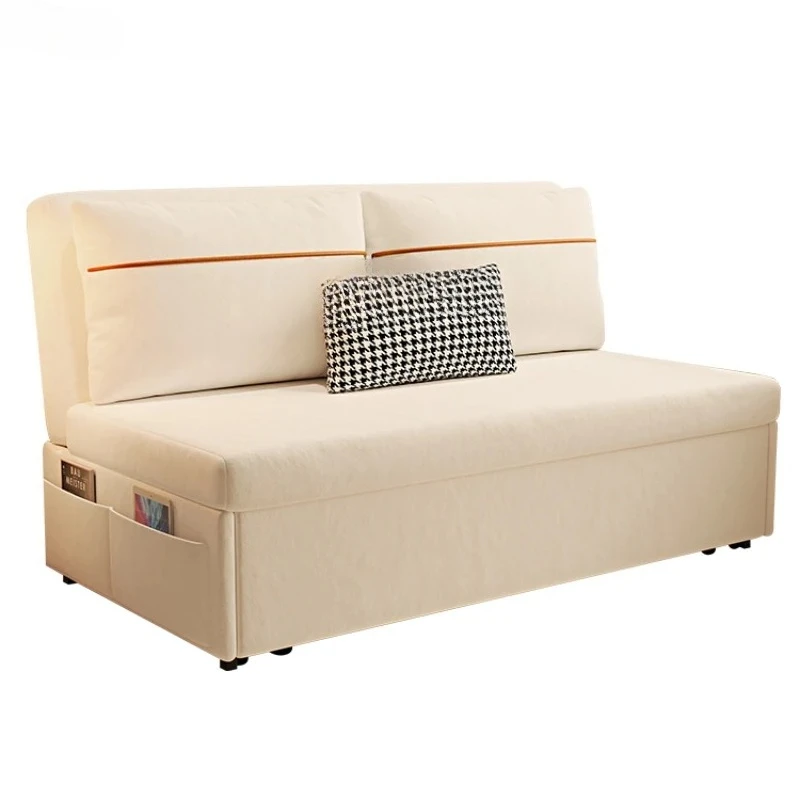 Balcony Sofa Bed Folding Study Storage Retractable Pull-out Small Apartment Single Sofa