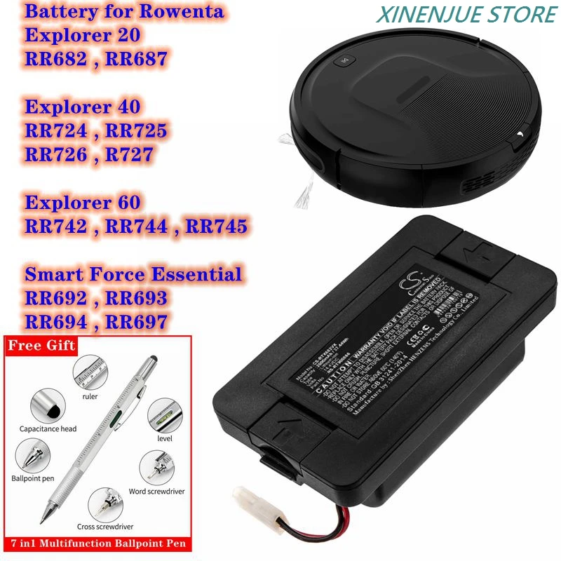 Batterie pour aspirateur Rowenta Explorer Serie