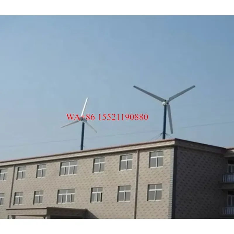 WMWMNU for CE Poland Horizontal Wind Turbine Generator 5KW 10KW 20KW 30KW 50KW Power System 48V 96V 110V 220V 380V for Home