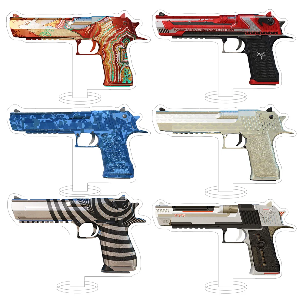 CS2 GO Desert Eagle Trigger Discipline Kumicho Dragon Naga Pilot Tilted Skins acrylic stand Anime Toy GK holiday gift