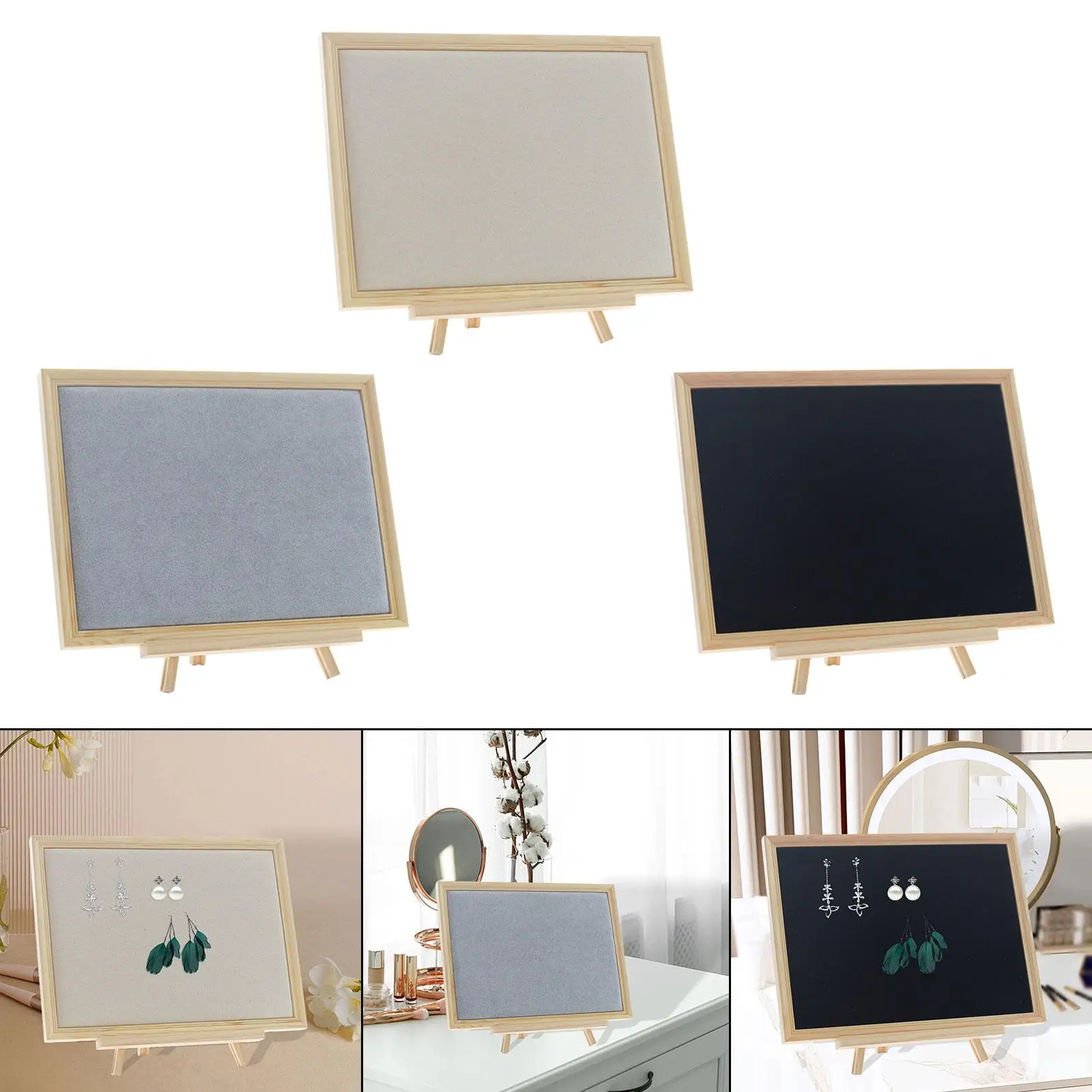 Jewelry Organizer Display Elegant Earrings Holder for Home Tabletop