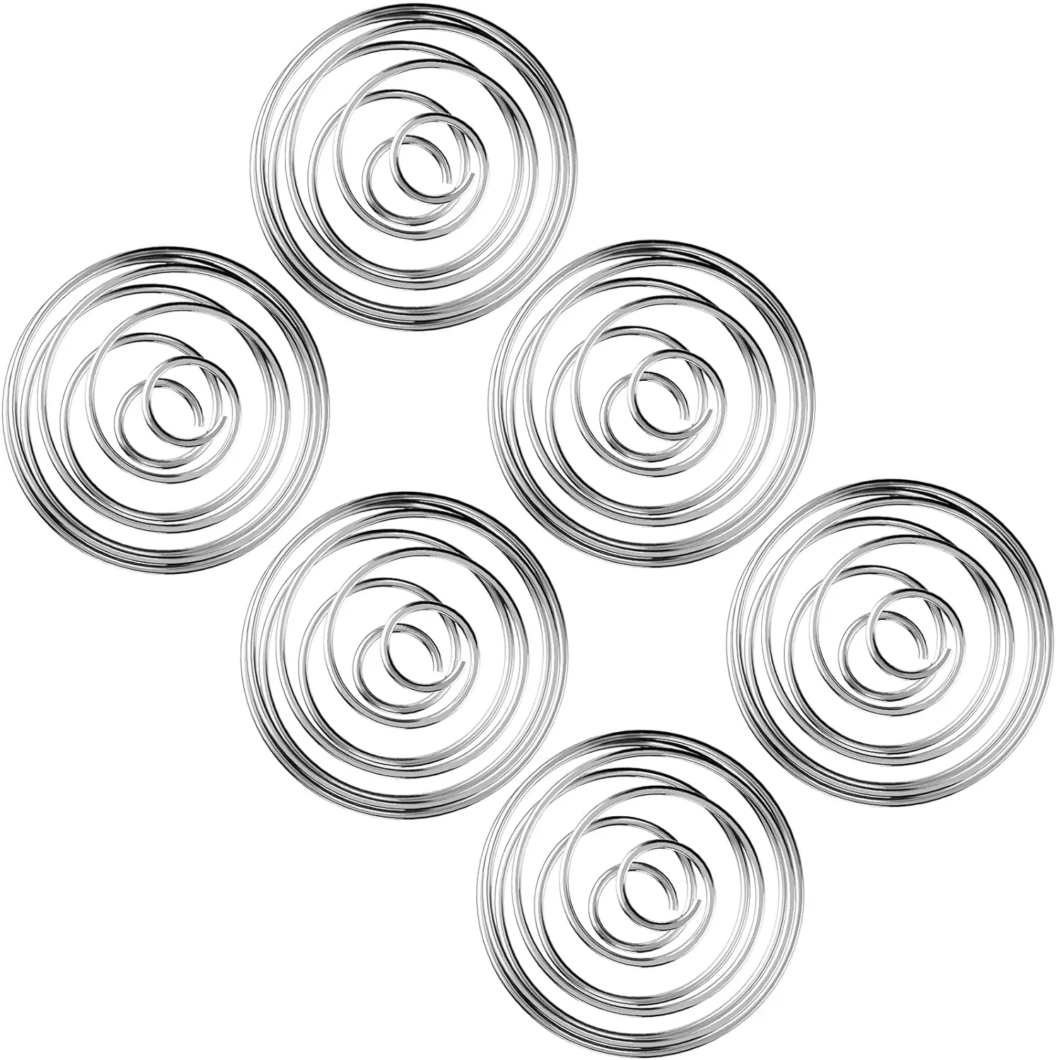 6 Pcs Shaker Balls Replacement Shaker Bottle Ball 2.1 inch Stainless Steel Mixing Balls for Protein Shaker, Drinking Bottle