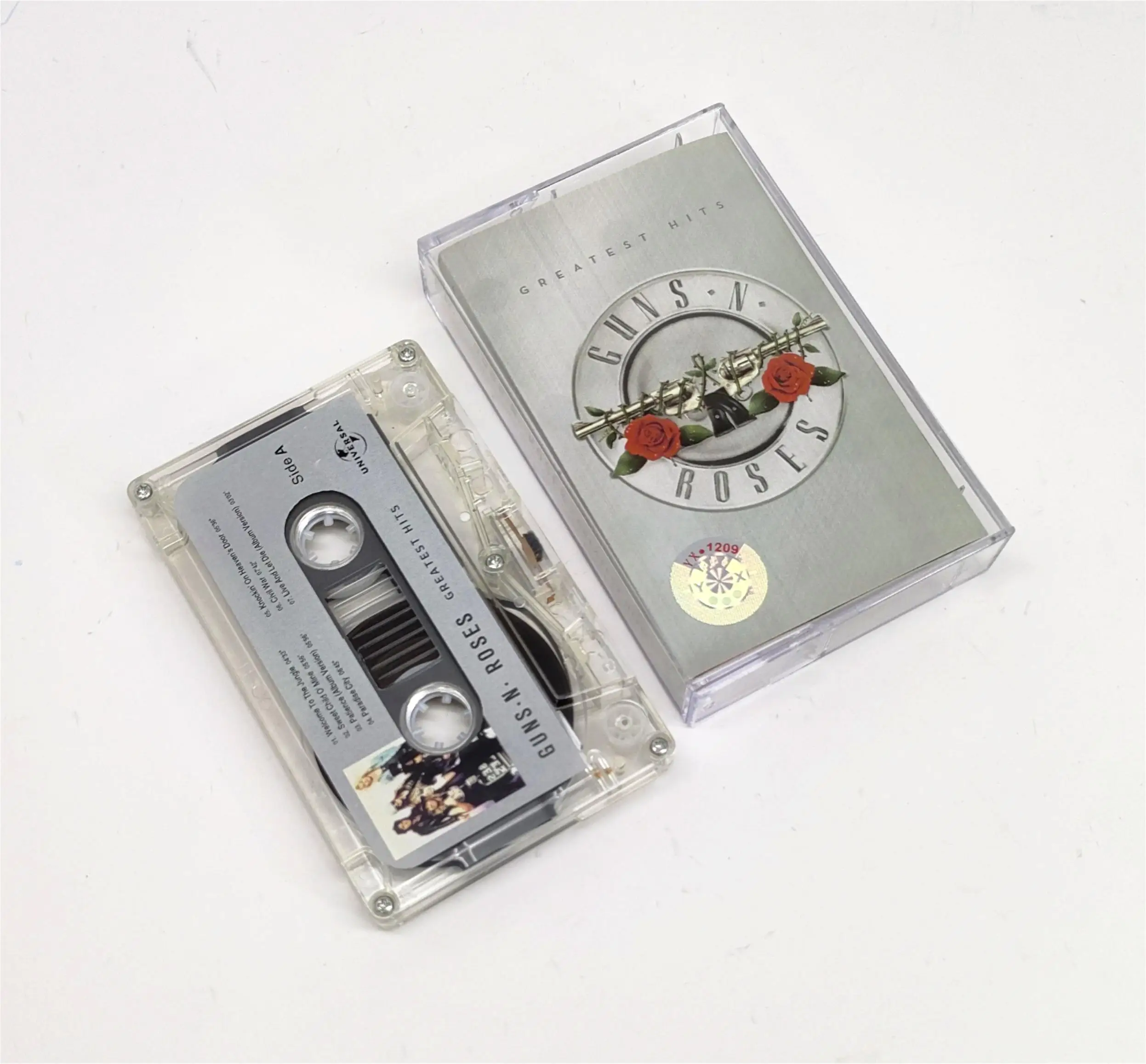 Classic Guns N' Roses Music Magnetic Tape Greatest Hits Album Cosplay Cassettes Recorder Walkman Car Soundtracks Box Collection