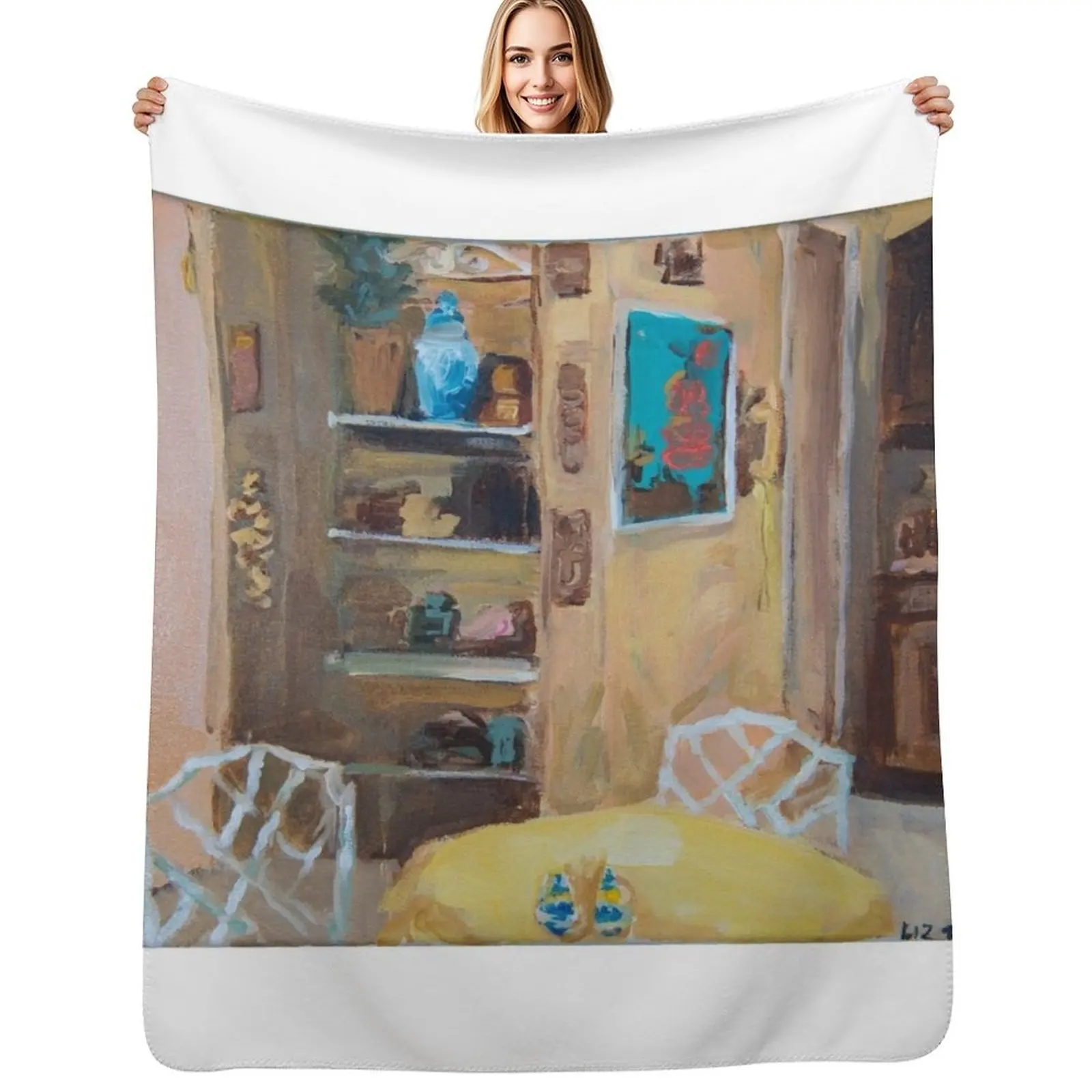 

You ate my sensible meal!! Throw Blanket Stuffeds Moving Soft Plush Plaid For Decorative Sofa Blanket