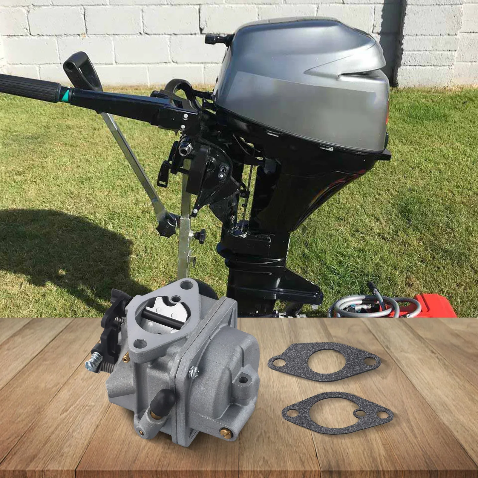 

Комплект карбюратора для лодочного мотора, запчасть для 4-тактного двигателя, улучшение производительности двигателя, оптимизация топливной эффективности для Nissan