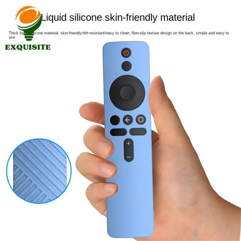 Case Safe And Odorless Remote Control No Deformation Silicone Perfect Fit Family Seismic And Anti Fall Protective Sleeve