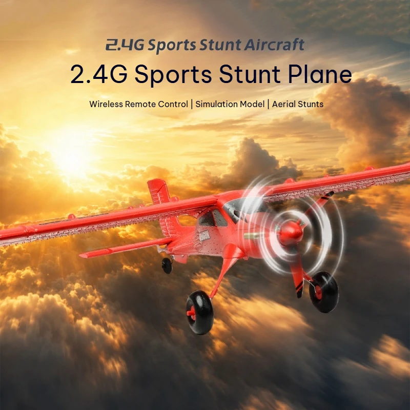Qidi 590 Remote Control Airplane 4 Channel Brushless Fixed Wing Epp Foam Stunt Glider Fighter 24G Outdoor Flight Adult Hobby